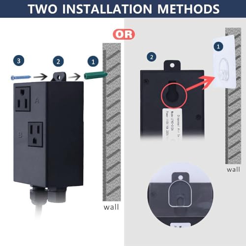 Garbage Disposal Air Switch Kit Dual Outlet Sink Top Waste Disposal Long Stainless Steel Polished On/Off Air Button Food and Waste Disposals Part by Etoolcity