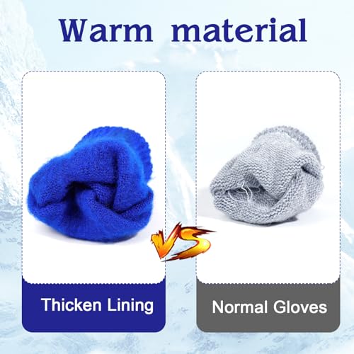 Image of ONESING 6 Pair Baby Gloves Toddler Gloves Toddler Winter Gloves Kids Gloves Winter Stretchy Knit Gloves for Kids Boys Girls