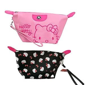 Kerr’s Choice Cosmetic Bag Makeup Bag Kitty Cat Toiletry Bag Makeup Pouch Kitty Gift