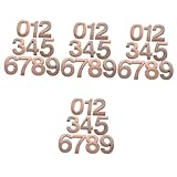 Numéros d'adresse adhésifs : ❤️❤️numéro d'adresse de porte, l'ensemble comprend des chiffres de 0 à 9, design simple, facile à lire et à .