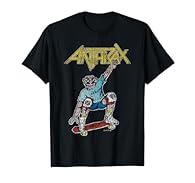 Metal band merchandise design. Official Anthrax Merchandise Anthrax T-Shirts for Men, Women, Girls and Boys; Anthrax Apparel; Anthrax Tees; Anthrax T-Shirt for Adults; Anthrax T-Shirts for Kids Lightweight, Classic fit, Double-needle sleeve and botto...