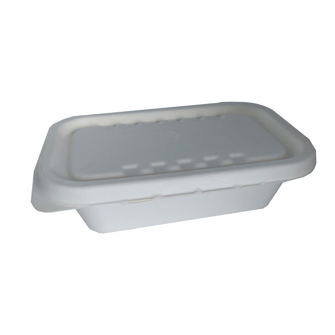 Vaschette in cellulosa 750-1000 ml con coperchio compostabili 100% take away bio 50 pz