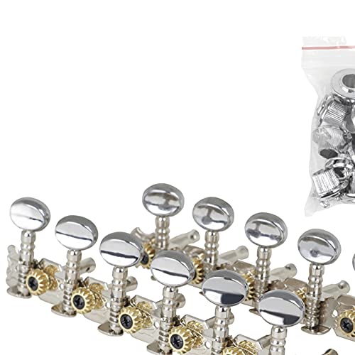 Cheville d’accord Corde Guitar 6 + 6 Guitare String Tuning Pegs Tuner Machine Têtes Touches De Réglage Guitare… - Les Beatles, Paul McCartney, John Lennon, RIngo Starr, George Harrison Cheville d'accord Corde Guitar 6 + 6 Guitare String Tuning Pegs Tuner Machine Têtes Touches De Réglage Guitare… – Image 5