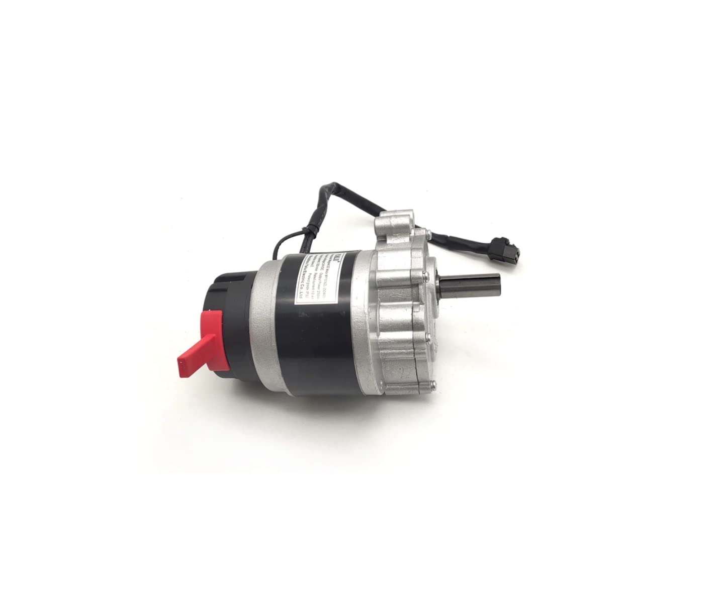 MY1016ZL Wheelchair Motors 24V Electric Wheelchair Power PMDC Motor with Electromagnetic brake Lever-image-6