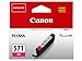 Price comparison product image Canon original - Canon Pixma MG 7751 (CLI-571 M / 0387 C 001) - Ink cartridge magenta - 7ml