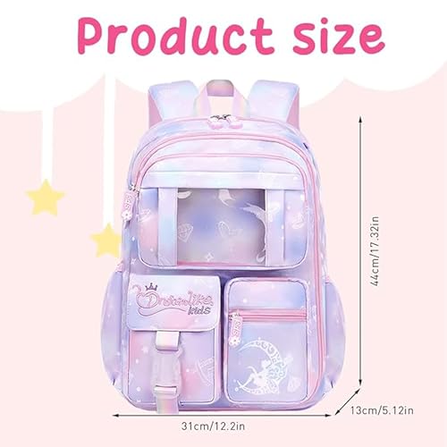 Image of Tinytot 30 Litre Japanese Korean Style School Bag Water-Resistant Laptop & Travel Backpack - Unisex Large 18 Inches Multipurpose Student Backpack for Boys & Girls, Men & Women