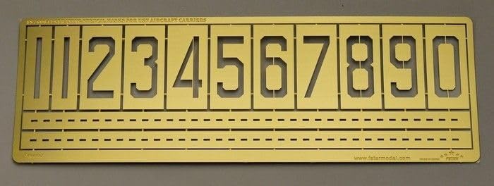 MRY-SFW FS700041 1/700 Spraying Stencil Masks for Aircraft Carriers