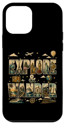Explore And Wander ���B���e�[�W ���s �A�h�x���`���[ �A�[�g �X�}�z�P�[�X iPhone 12 mini �p