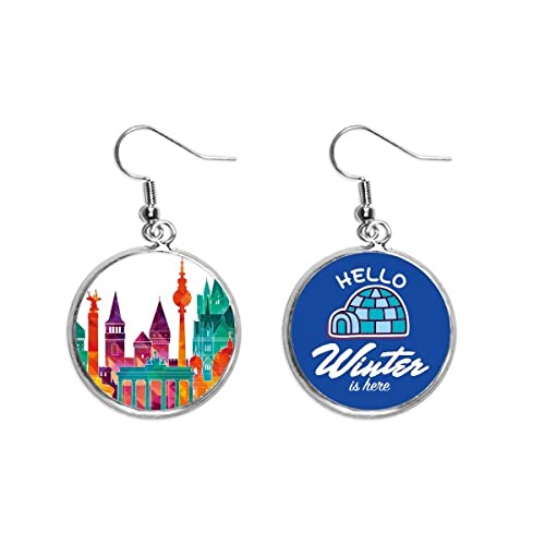 Pendientes de Alemania para eventos de invierno y cenas formales