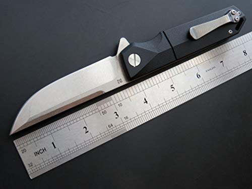 Eafengrow Ef71 Edc Flipper Foldable Utility Knife With Liner Lock Classic Tactical Knife Camping, Survival, Outdoor And Indoor Activities. (Black) #TOP1