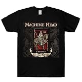 locuste giganti dimensioni Style Sweatshirt Machine Head Killers And Kings, Skull, Hellalive, Into The Locust T-Shirt BlackSmall