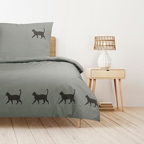 Trautesheim Bettwäsche Set mit Motiv – Bettwäsche 135x200cm mit...