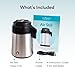 Craft a Brew - Still Spirits Air Still - Distillation System - Small Batch Still - For Distilling Oils, Vinegars, & Spirits - Compact Tabletop Stainless Steel Appliance - Yields 1L