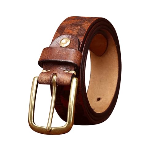 Ceinture cuir de vache ajustable pour un confort parfait sans serrer la taille