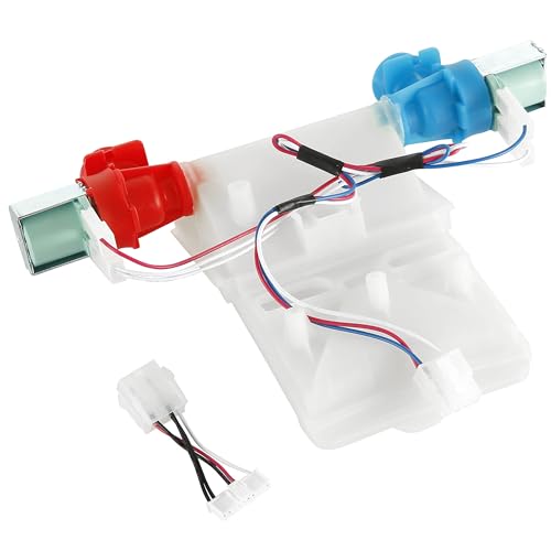 Semzohc W11101906 w10869803 ntw4516fw3 Washer Washing Water Inlet Valve Compatible with whirl-pool ama-na cro-sley Washer NTW4655EW1 NTW4665GW0 NTW4516FW2 NTW4516FW3 NTW4516FW4 NTW4605EW1