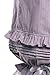 Vibsion Womens Victorian Lolita Bloomers Maid Ruffles Pumpkin Pants Bottom Cute Security Pantaloons Underpants Purple L/XL
