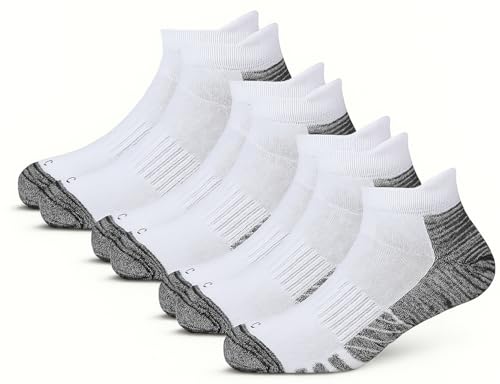 Image of RC. ROYAL CLASS Ankle Cotton Cushioned Socks for Men & Women, Hi-Performance, Breathable, Anti-Odour, Moisture Wicking, Durable socks, Pack of 4 Pairs