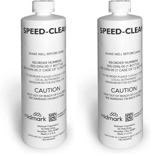 Midmark 002-0396-00 SpeedClean Solution – Autoclave and Sterilizer Cleaner for M9 and M11 (Midmark and Ritter Models), 16 oz Bottle (Pack of 2) image 5