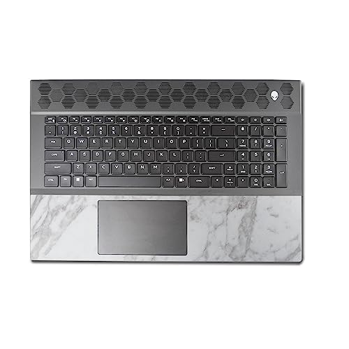 Image of MightySkins Skin Compatible with Alienware M18 R1 (2023) Full Wrap Kit - Frost Marble | Protective, Durable, and Unique Vinyl Decal wrap Cover | Easy to Apply & Change Styles | Made in The USA