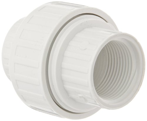 Unión con junta tórica EPDM Spears 498 de PVC Schedule 40 y rosca 3/4 NPT hembra