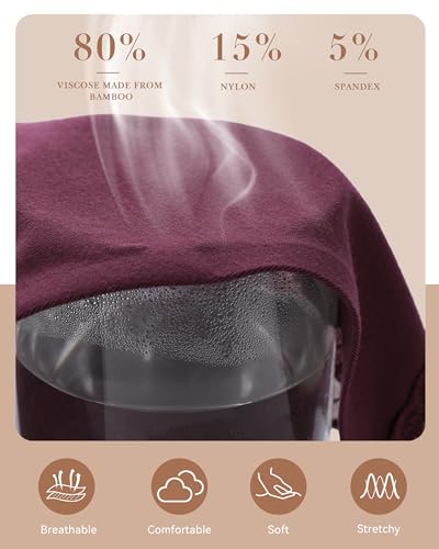 BAMBOO COOL Women's Thongs Breathable Underwear High Stretchy Lace Low Waisted Panties Tagless 6 Pack3