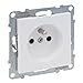 Produktbild LEGRAND, SEANO Steckdose französischer/ belgischer Standard, Steckklemmen, mit erhöhtem Berührungsschutz, Farbe: Ultraweiß, 765180