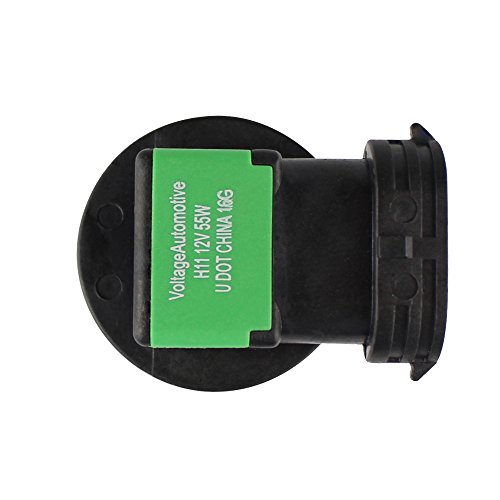 Voltage Automotive H11 Headlight Bulb Polarize White Replacement - Professional Upgrade For Low Beam High Beam Driving Fog Light (2 Pack) #TOP3