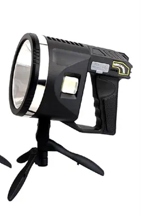 Seafrrzios LED Camping Lantern Rechargeable, Camping Flashlight 3 Light Modes, 4800mAh Power Bank, Waterproof, Lantern Flashlight for Emergency, Hurricane, Power Outages, USB Cable