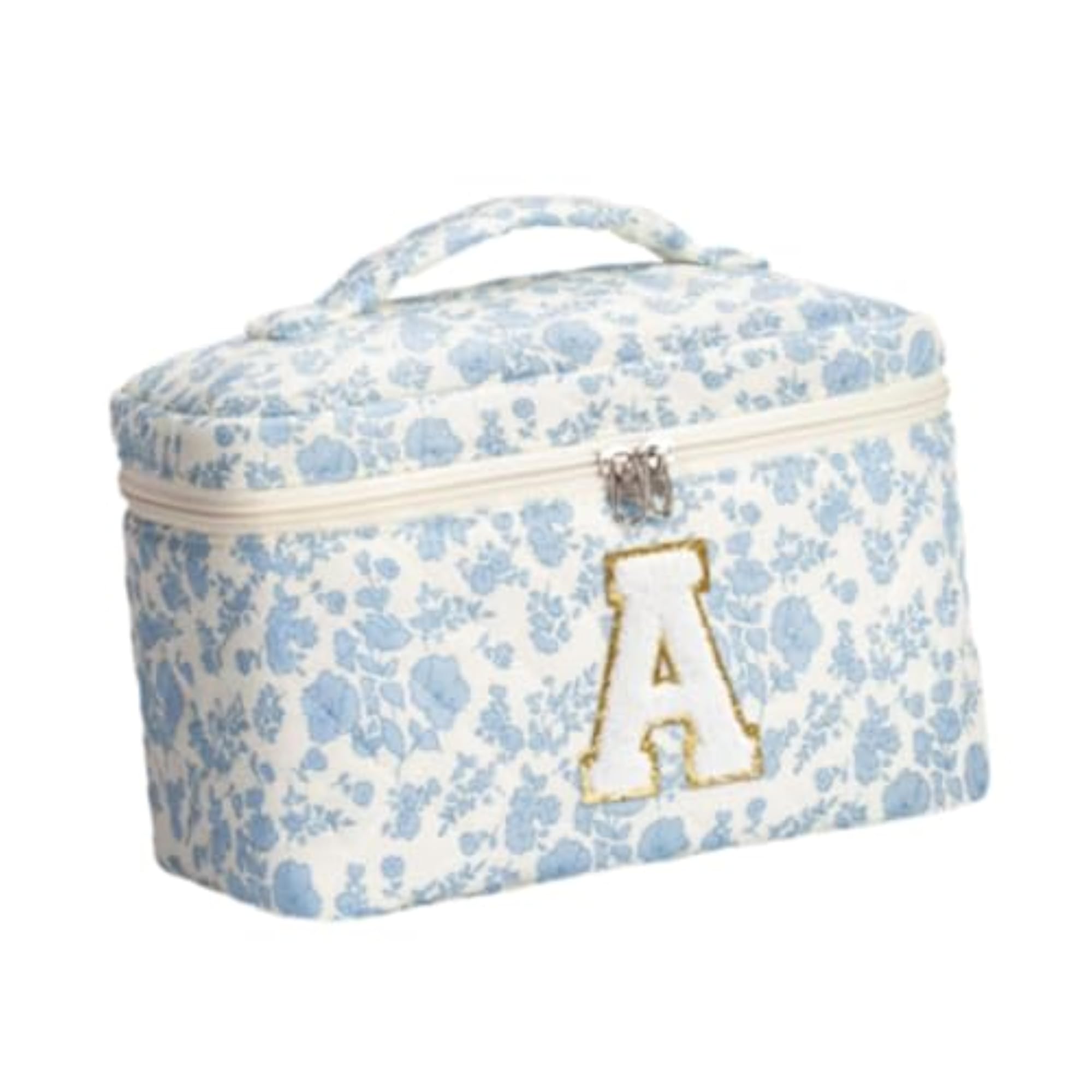 Quilted Makeup Bag for Women, Gift Idea
