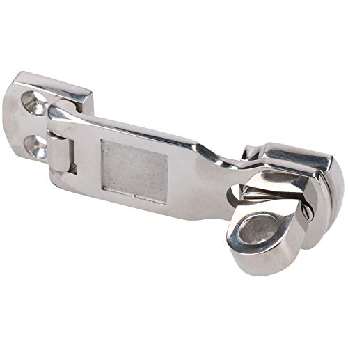 Hasp & Staple 316 Stainless Steel Heavy Duty Cast Locker Cabin Hatch Swivel Lock