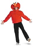 Disguise Men's Sesame Street Elmo Costume, Red, Medium