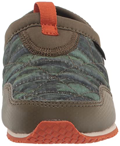 Teva Boy's Reember Tie-Dye Moccasin, Sorbet Dark Olive, 1 Little Kid #TOP1