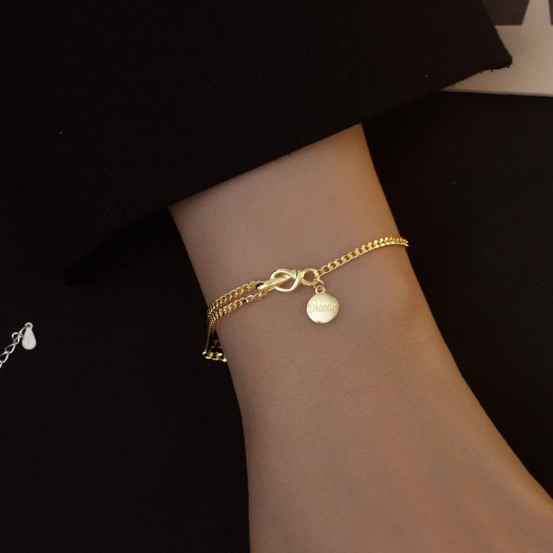 Pulsera De Plata，Pulsera Cubana Trenzada De Plata De Ley 925 De Alta Gama Con Cierre De Resorte Ajustable, Joyería Energética Para Mujeres Y Hombres.