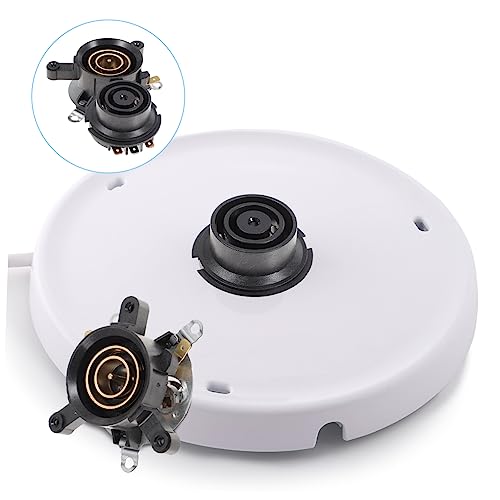 Ciieeo 4 Sets Electric Kettle Thermostat Base for Electric Kettle Kitchen Base Thermostats for Home Temperature Control Coupler Household Thermal Control Abs