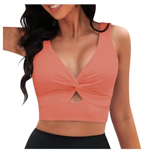 Haut De Maillot De Bain Femme Push Up Rembourré Haut De Maillot De Bain à Bretelles De Couleur Unie avec Coussinet en Éponge sans Anneau en Acier Pas Cher Soldes Swimsuit