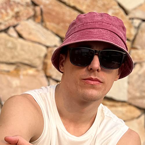 VECRY-Femmes-Bobs-Hommes-Denim-Coton-Lave-Tendance-Chapeau-Seau-Femmes-ete-Plage-Soleil-Chapeaux