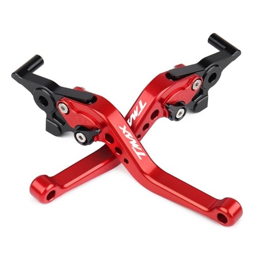 TMAX560 2023 �X�N�[�^�[�A�N�Z�T���[ �I�[�g�o�C�V���[�g�u���[�L�N���b�`���o�[�n���h��(Red black)