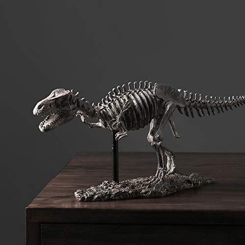 Liushi Dinosaur Statue Home Decoration, Home Decoration Crafts Resin Tyrannosaurus Rex Model Statue Sculpture Office Desktop Ornaments H17Cm #TOP2