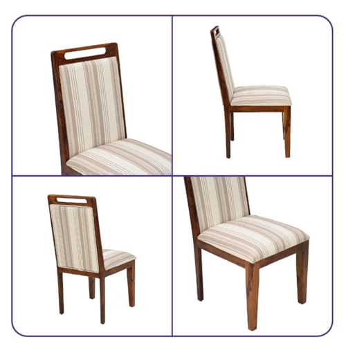 Image of Wakefit Lunith Sheesham Chair Set of 2
