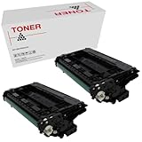 Rendement : 11 000 pages Lot de 2 cartouches d\'encre noires compatibles HP CF237A (37A) pour HP LaserJet Enterprise Flow MFP M631 M632 M607 M608 M609