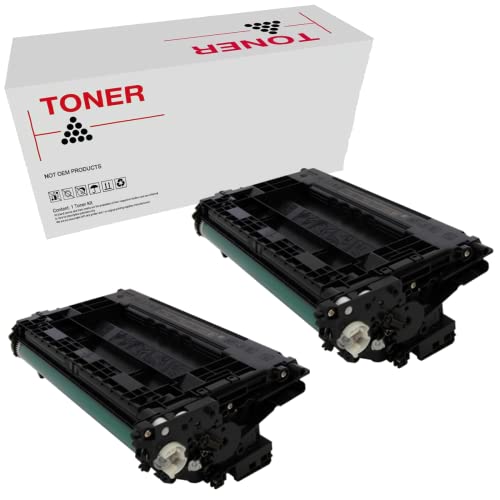 Cartouche HP CF237A compatible lot de 2 pour éviter les pannes de toner sur LaserJet M631 M608