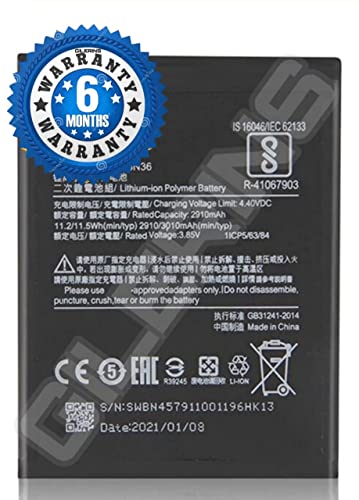 Image of Original BN36 Battery for Redmi A2 / Mi 6X Battery with 6 Month Warranty*** (G105)