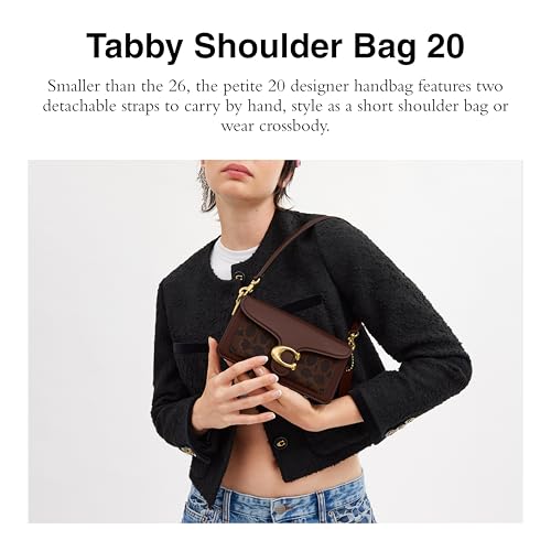 Coach Tabby Shoulder Bag 20 in Spazzolato Leather2