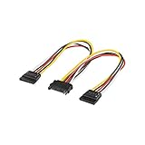 sata y kabel Anschlusstyp 1: 2x SATA-Standard Stecker; Anschlusstyp 2: SATA Standard Buchse; Kabellänge: 0,2 Meter