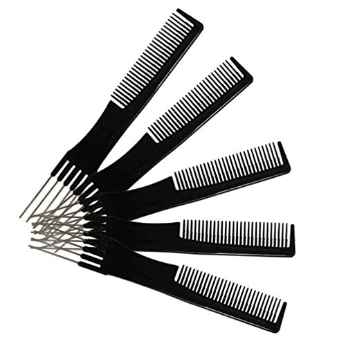 Peine Profesional 2-en-1 Set de 5 con Aguja de Metal miniatura 1