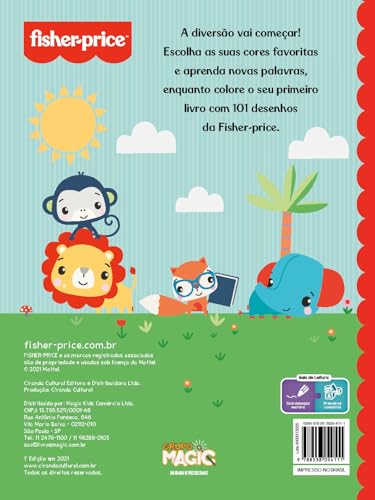 Fisher-Price - 101 Primeiros Desenhos Para Colorir