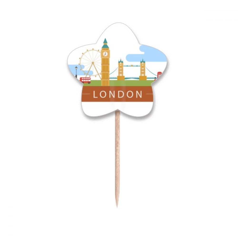 Cupcake Picks Big Ben et étoiles pour sublimer vos gâteaux cadeaux