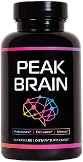 Peak Brain - Improve Test Scores, Memory, Cognitive Function, Sleep Quality and Brain