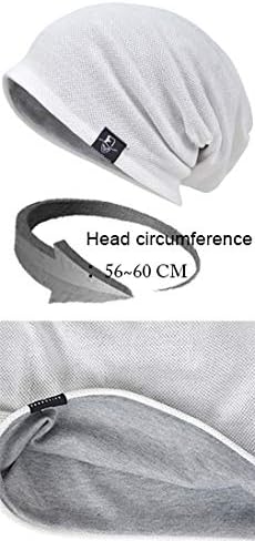 VECRY Men Slouch Hollow Beanie Thin Summer Cap Skullcap - Image 5