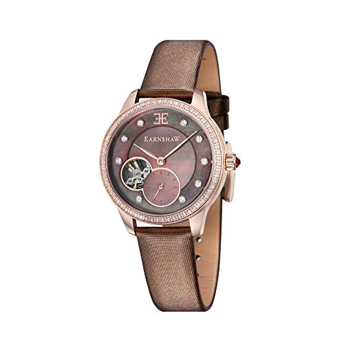 THOMAS EARNSHAW Orologio Australis Marrone 36 mm